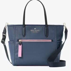 Kate Spade KE404 Chelsea Medium Satchel pink blue